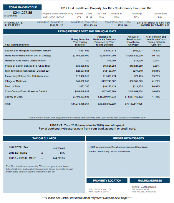  Minol USA business utility bill 